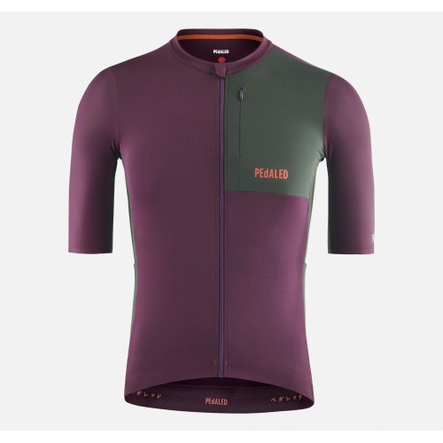 PEdALED Odyssey Short Sleeve Cargo Cycling Jersey - Purple