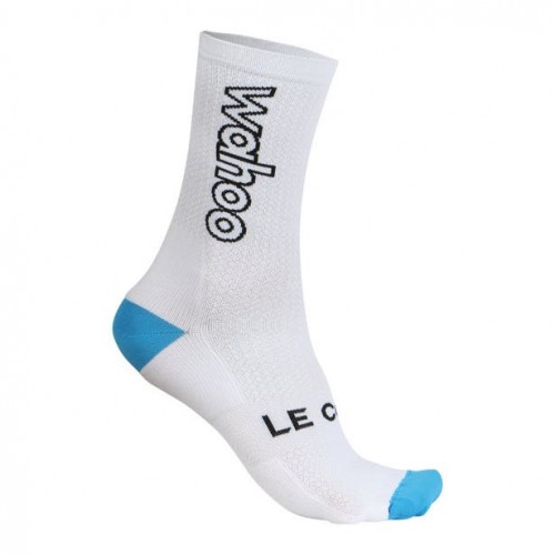 Wahoo Cycling Socks - Outline White