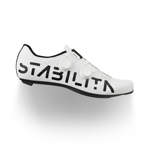 Fizik Vento Stabilita Carbon Team Edition - White/ Black with Logo