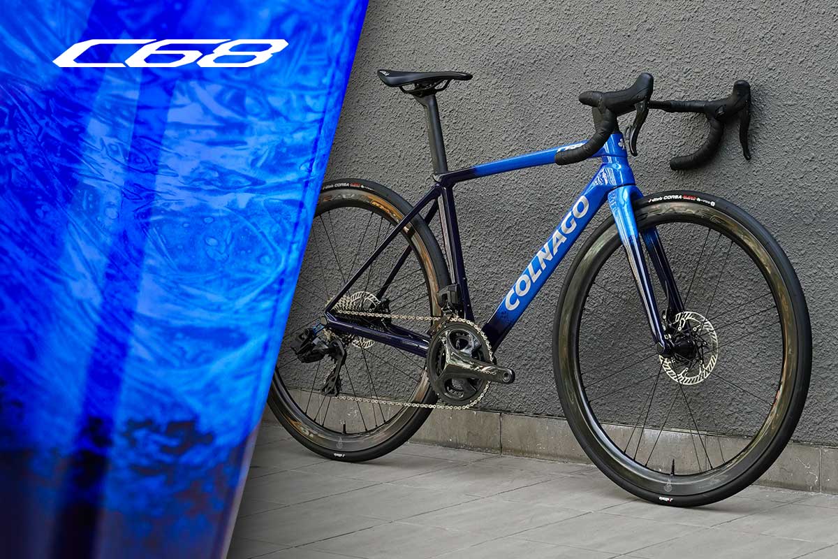 The Colnago C68 HSBL: Where Italian Craftsmanship Meets Modern Elegance