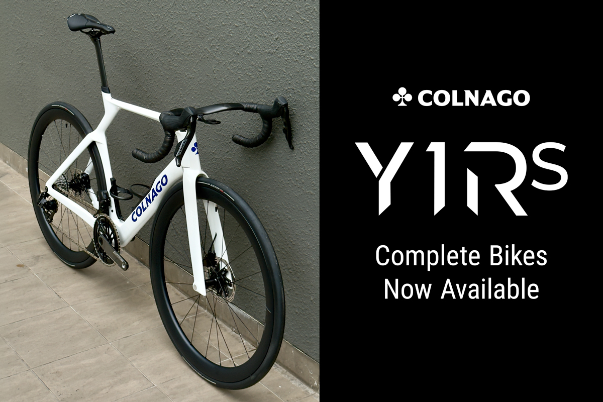 Colnago Y1Rs Complete Bikes Are Here. Ready to Ride.