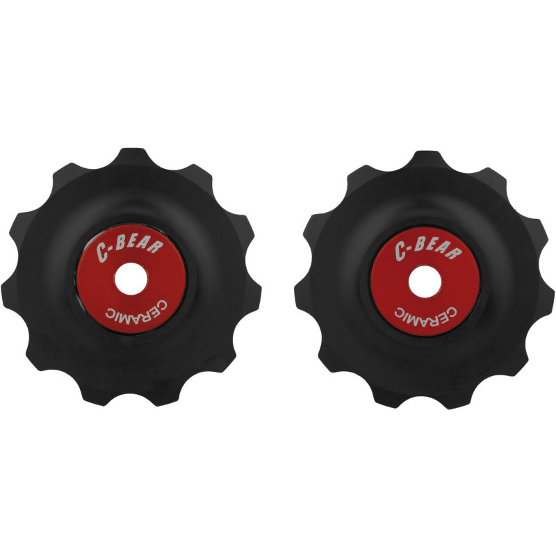 C-Bear Ceramic Bearings Delrin Pulley Wheels - Campagnolo