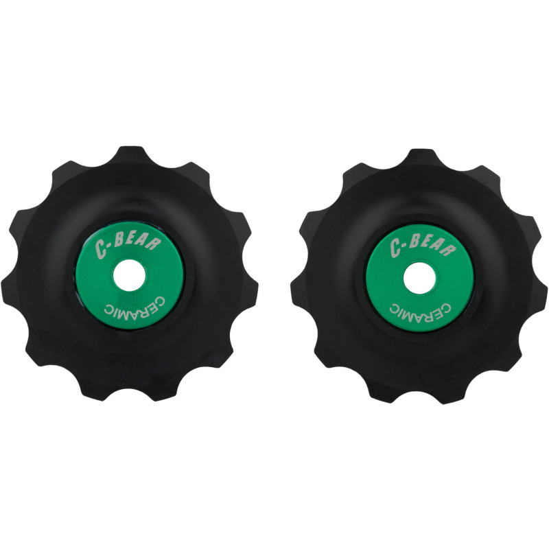 C-Bear Ceramic Bearings Delrin Pulley Wheels - Campagnolo