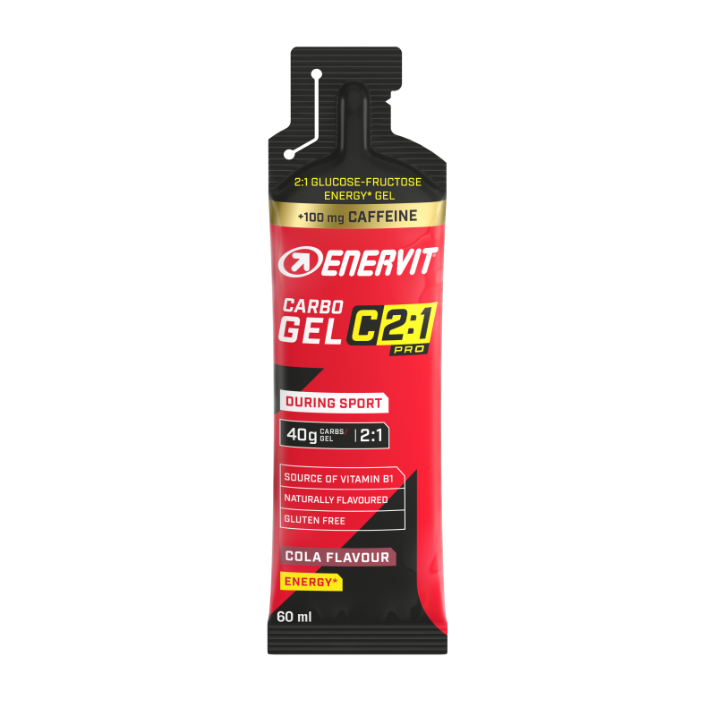 Enervit C2:1PRO Carbo Gel - Cola + Caffeine