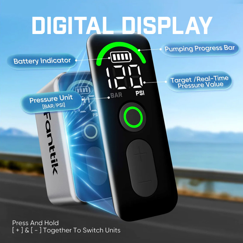 Fanttik X10 Ace Tiny Bicycle Tire Inflator