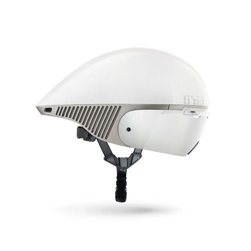 Fizik Kunee Time-Trial Triathlon Aero Helmet - White
