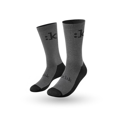Fizik Off-Road Cycling Socks - Grey/ Black