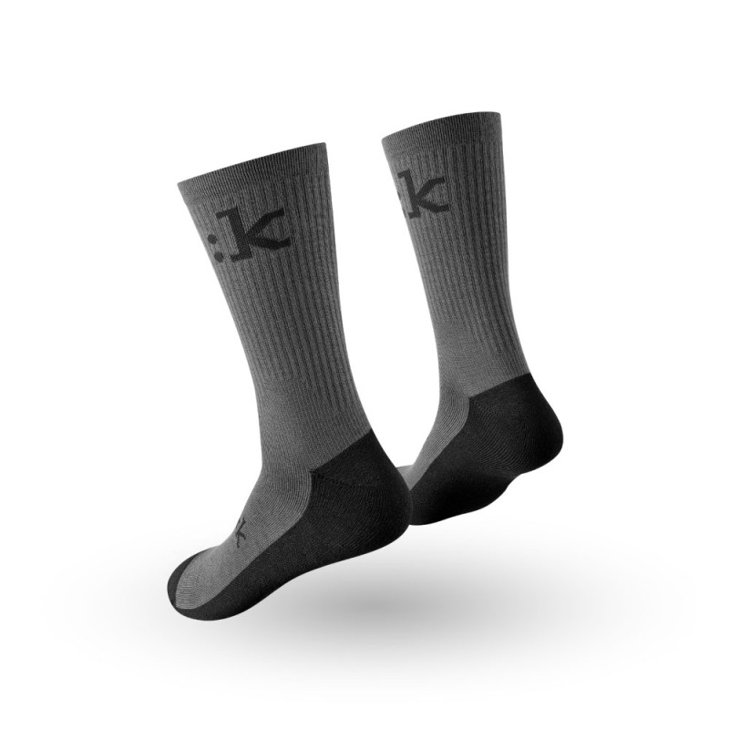 Fizik Off-Road Cycling Socks - Grey/ Black
