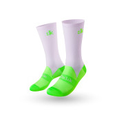 Fizik Performance Cycling Socks - Lilac/Neon Green (SEASONAL COLOUR)