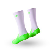 Fizik Performance Cycling Socks - Lilac/Neon Green (SEASONAL COLOUR)