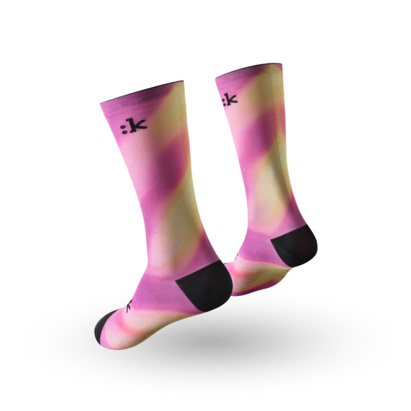 Fizik Performance Air Cycling Socks - Purple/ Yellow