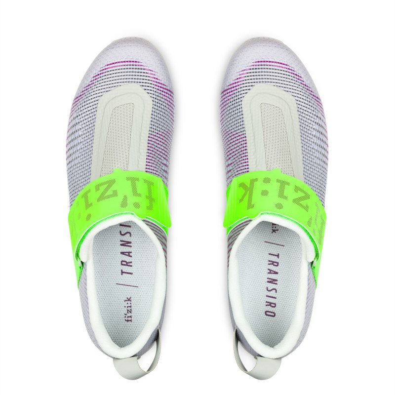 Fizik Transiro Hydra Aeroweave Carbon - Light Violet/Neon Green