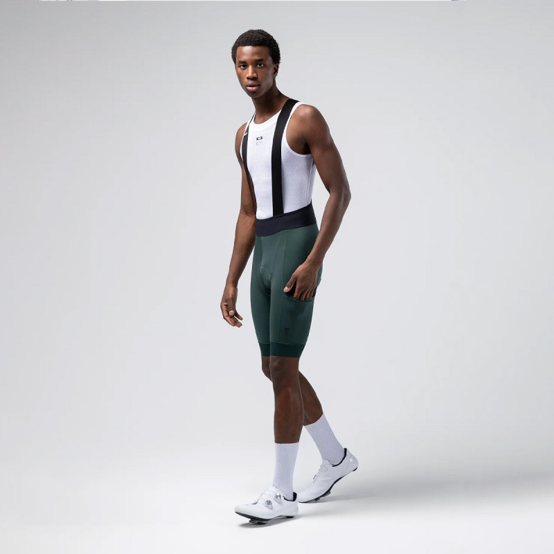Gobik Cargo Bib Short Men GRIT 3.0 - PINEWOOD