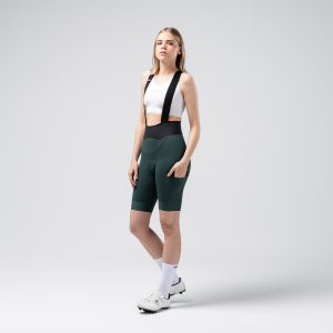 Gobik Cargo Bib Short Women GRIT 3.0 - PINEWOOD