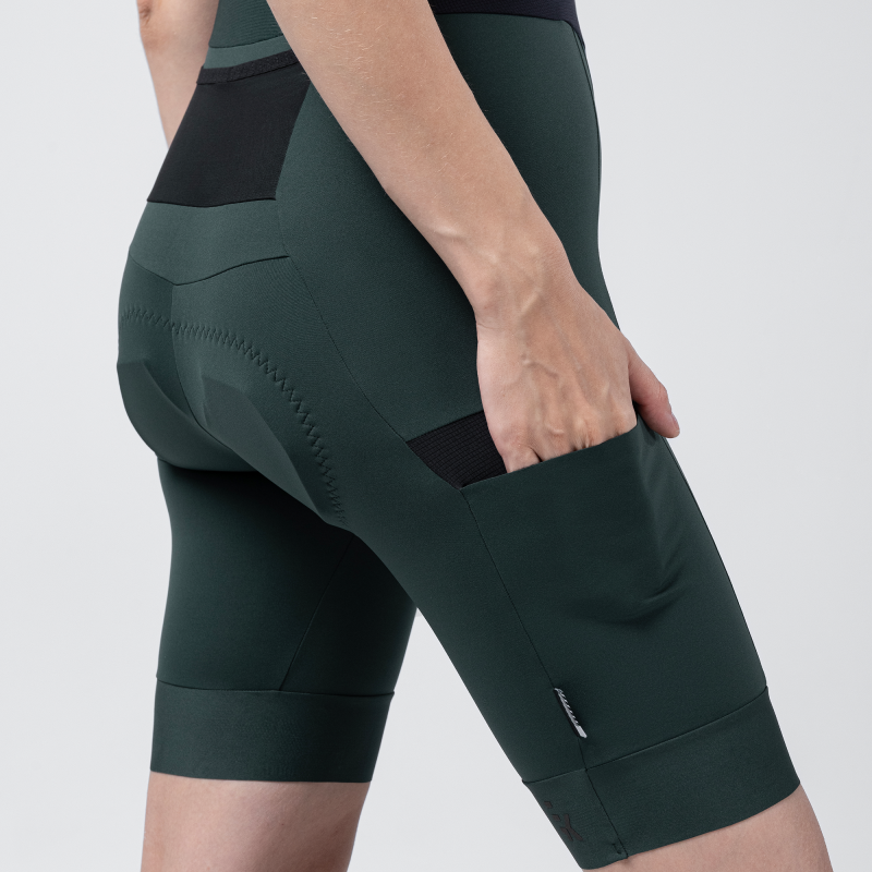 Gobik Cargo Bib Short Women GRIT 3.0 - PINEWOOD