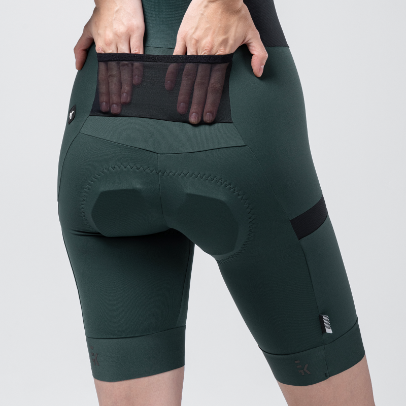 Gobik Cargo Bib Short Women GRIT 3.0 - PINEWOOD