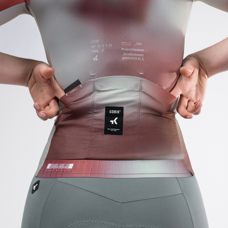 Gobik Short Sleeve Jersey Women ATTITUDE 2.0 - FLANK