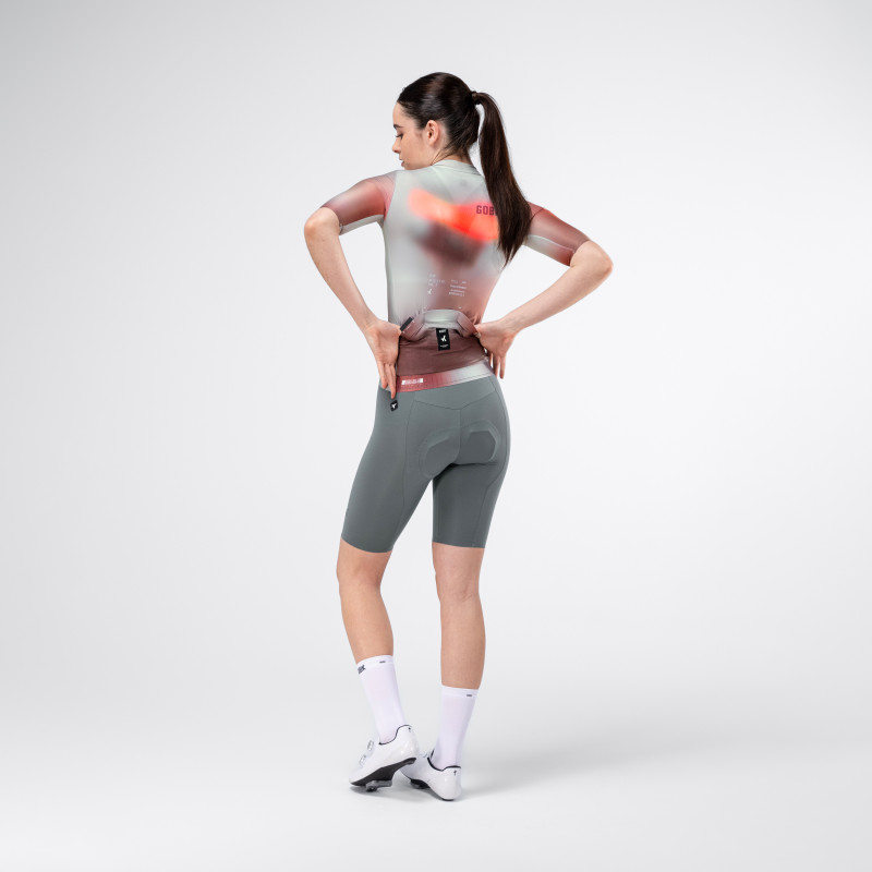 Gobik Short Sleeve Jersey Women ATTITUDE 2.0 - FLANK