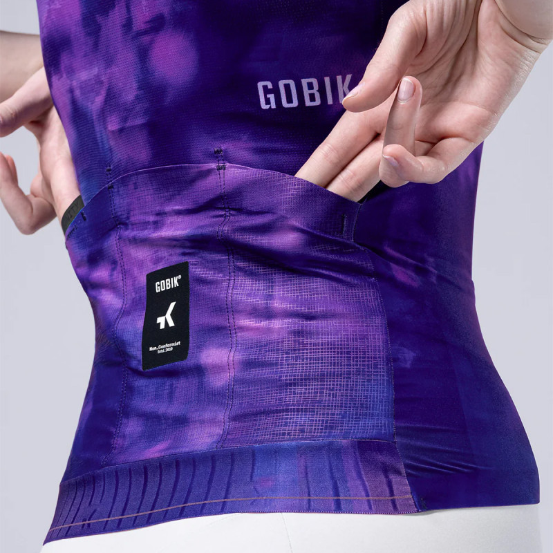 Gobik Short Sleeve Jersey Women ATTITUDE 2.0 - GRIM