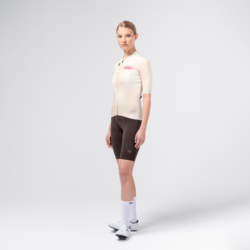 Gobik Short Sleeve Jersey Unisex CX PRO 4.0 - ALMOND
