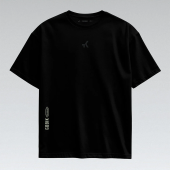 Gobik Short Sleeve T-Shirt Unisex OVER RIDE - Black