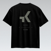Gobik Short Sleeve T-Shirt Unisex OVER RIDE - Black