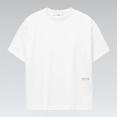 Gobik Short Sleeve T-Shirt Unisex OVER RIDE - White