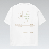 Gobik Short Sleeve T-Shirt Unisex OVER RIDE - White