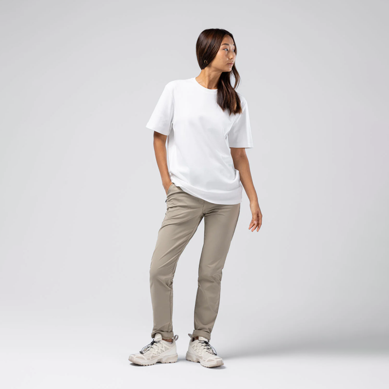 Gobik Short Sleeve T-Shirt Unisex OVER RIDE - White