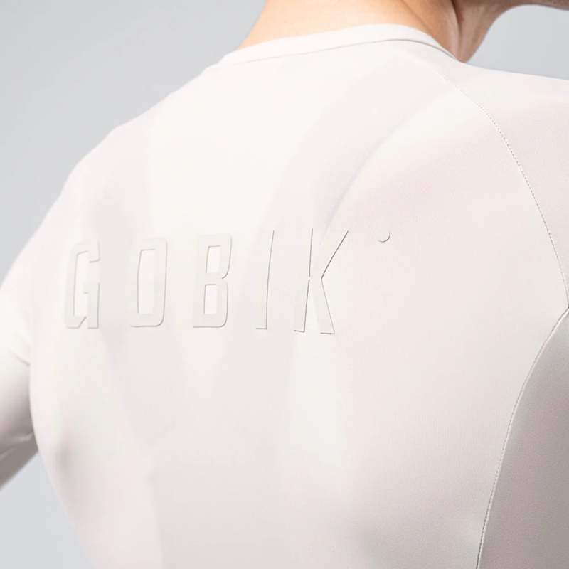 Gobik Short Sleeve Jersey Unisex CX SOLID - Argonite