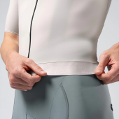 Gobik Short Sleeve Jersey Unisex CX SOLID - Argonite
