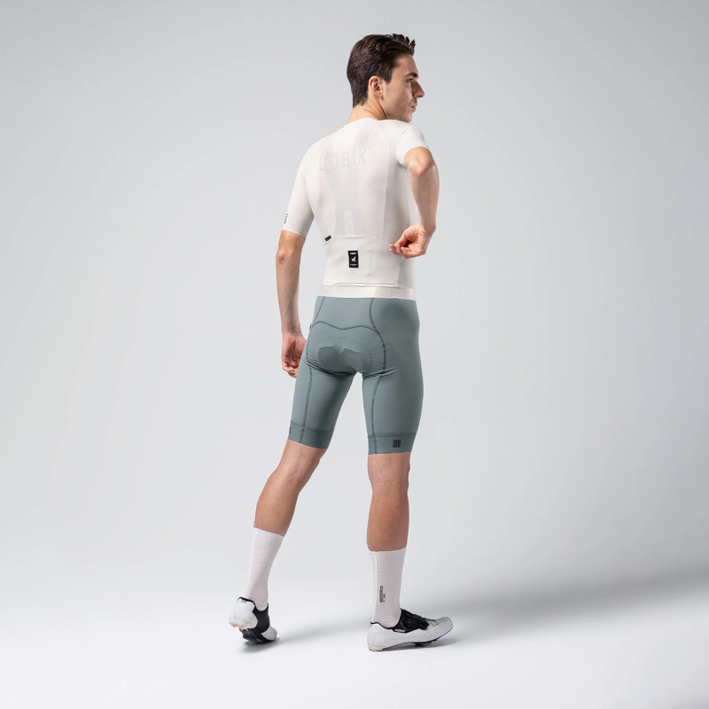 Gobik Short Sleeve Jersey Unisex CX SOLID - Argonite