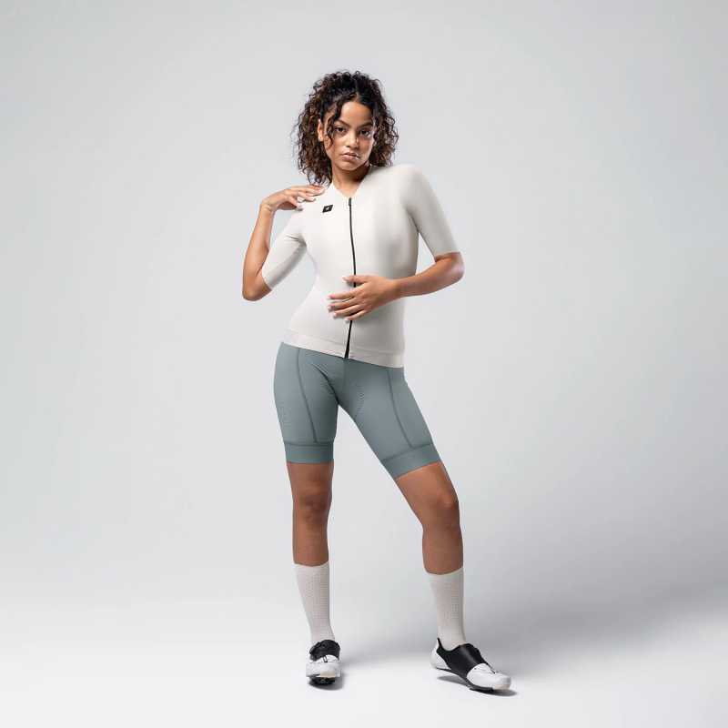 Gobik Short Sleeve Jersey Unisex CX SOLID - Argonite
