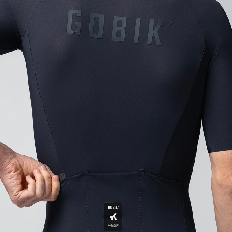 Gobik Short Sleeve Jersey Unisex CX SOLID - Ultrablue