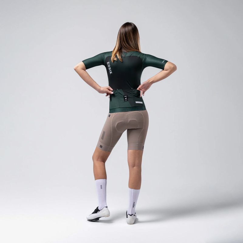 Gobik Short Sleeve Jersey Unisex INFINITY - Bunker Green