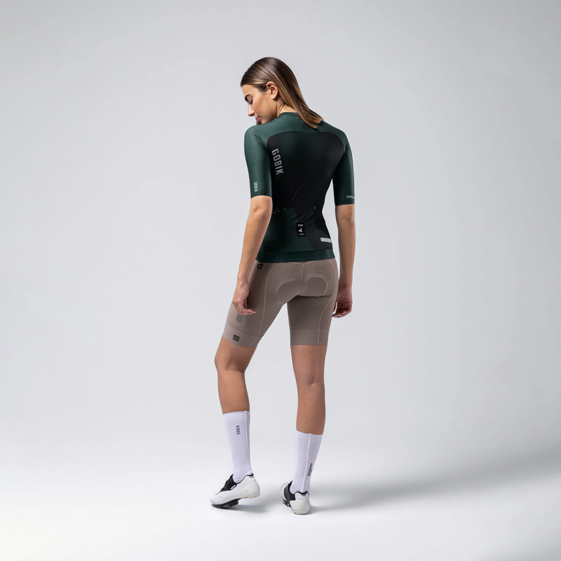 Gobik Short Sleeve Jersey Unisex INFINITY - Bunker Green