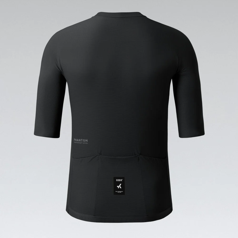 Gobik Short Sleeve Jersey Unisex PHANTOM - Jet Black