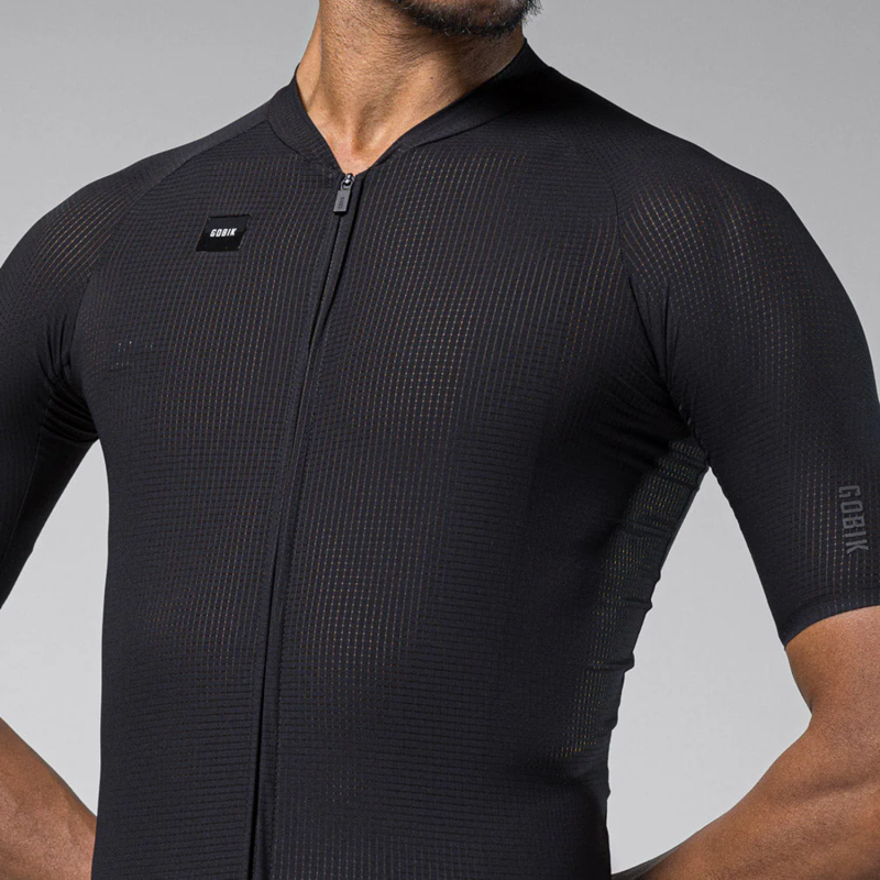 Gobik Short Sleeve Jersey Unisex PHANTOM - Jet Black