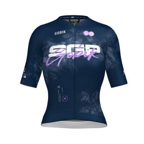 GOBIK Singapore 2026 Limited Edition CX Pro 4.0 Womens Short Sleeve Jersey – Dark Blue