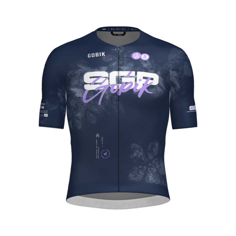 GOBIK Singapore 2026 Limited Edition CX Pro 4.0 Unisex Short Sleeve Jersey – Dark Blue