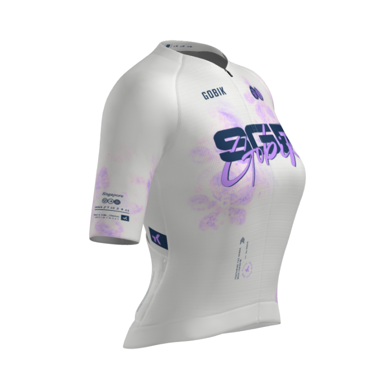 GOBIK Singapore 2026 Limited Edition CX Pro 4.0 Womens Short Sleeve Jersey – White