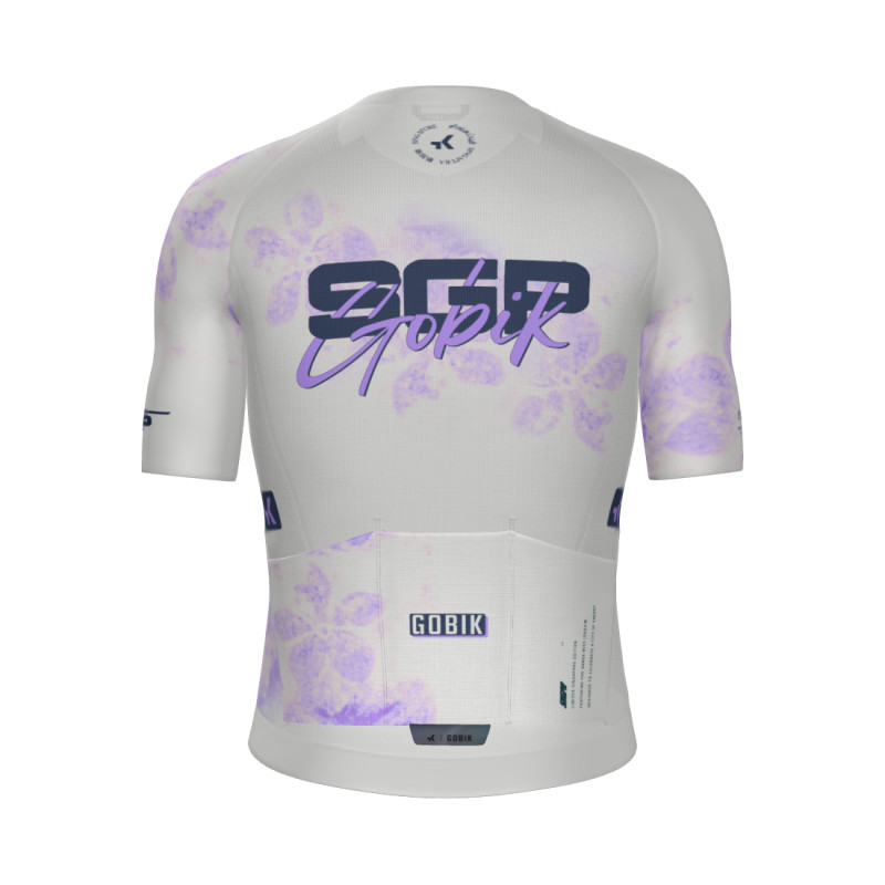 GOBIK Singapore 2026 Limited Edition CX Pro 4.0 Unisex Short Sleeve Jersey – White