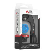 KOM Cycling CM06 Computer Mount Bundle Set with Quick Release GoPro Computer Mount