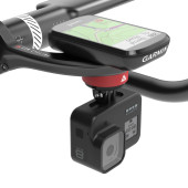 KOM Cycling CM06 Computer Mount Bundle Set with Quick Release GoPro Computer Mount