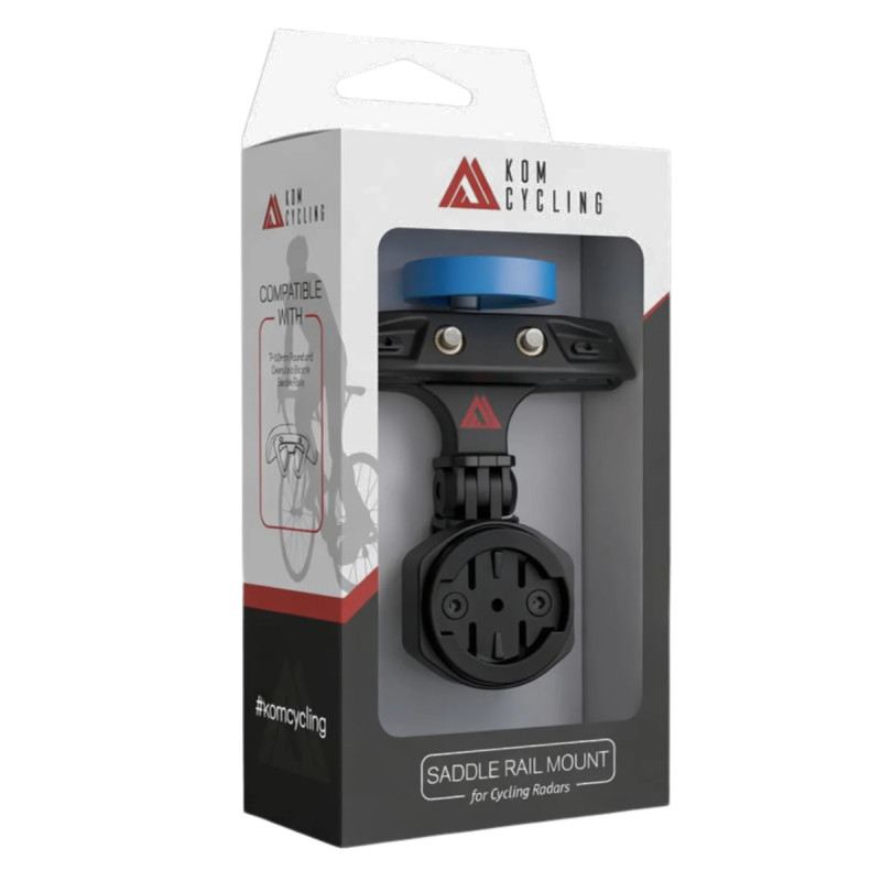 KOM Cycling Saddle Rail Radar Mount