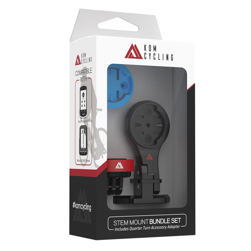 KOM Cycling Stem Mount with GoPro Quick Release Bundle Set
