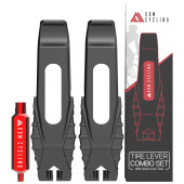 KOM Cycling Valve Core Tire Lever Combo