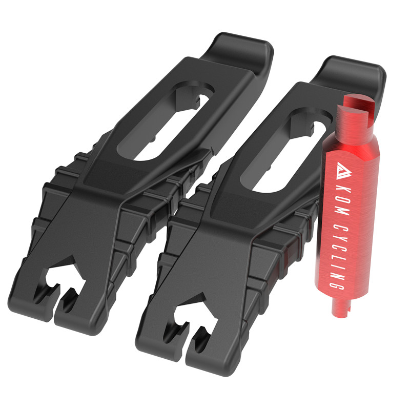 KOM Cycling Valve Core Tire Lever Combo