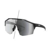 Koo Alibi Matte Black / Photochromic Silver Mirror