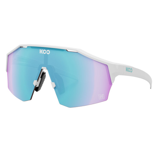 Koo Alibi White Matt Turquoise Mirror - Maratona dles Dolomites Edition
